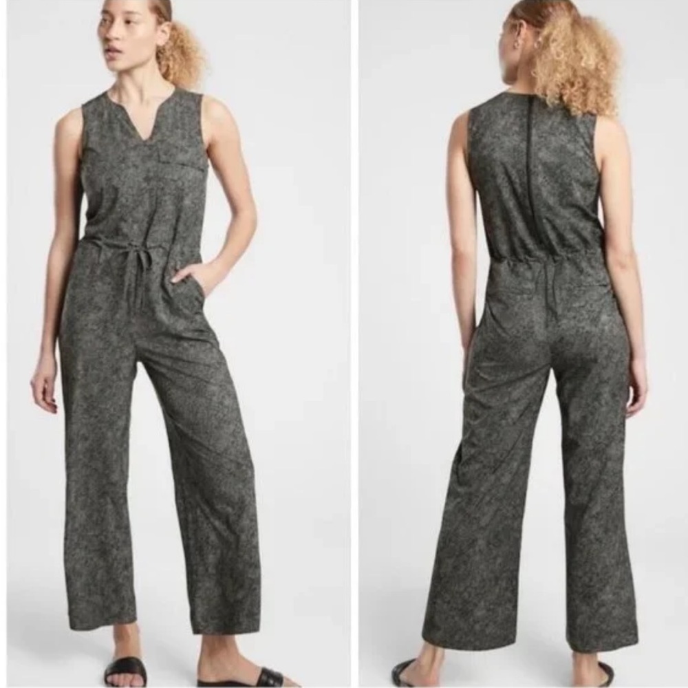 Athleta Topanga Printed Jumpsuit Women’s Small